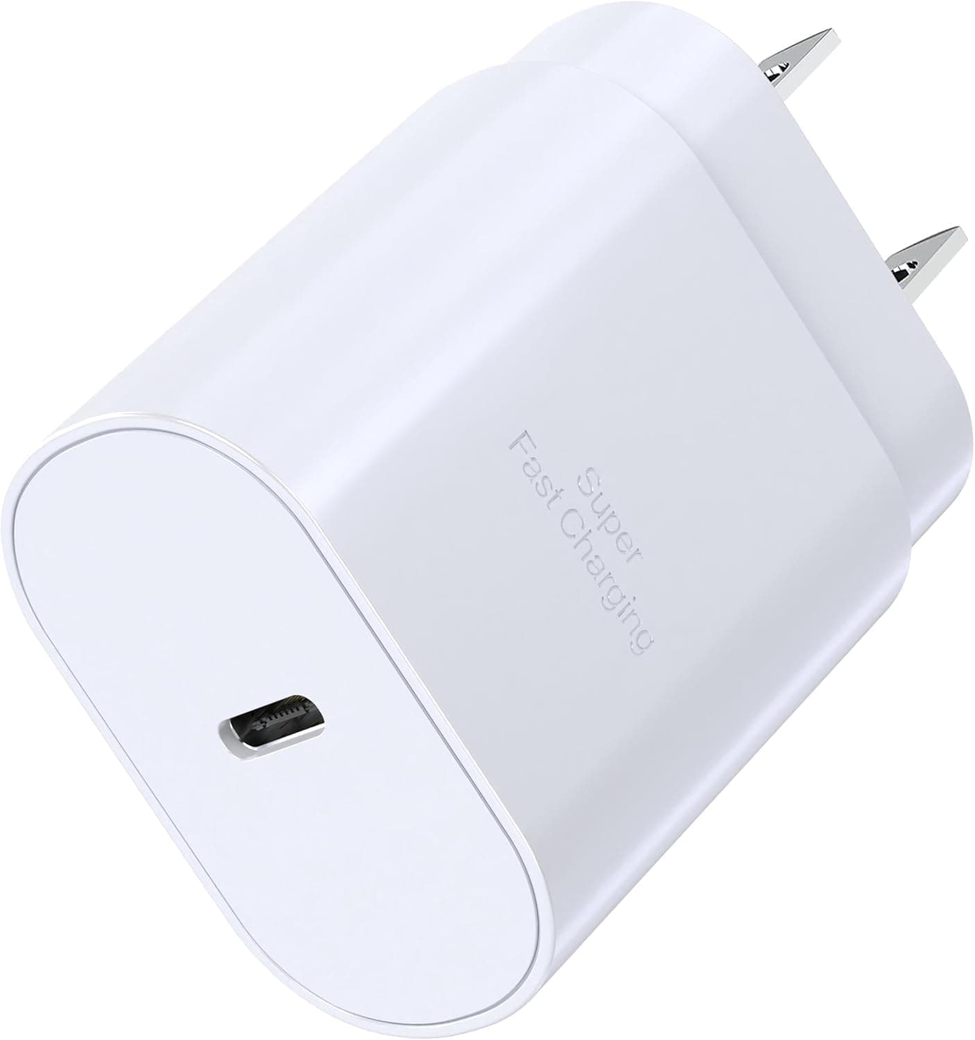 TT&C USB C Block 30W PD3.0 Fast Charger, Type C Plug Cube Wall Adapter Power Brick Compatible with iPhone 17, 17e, 17 Pro Max, 16, 16e, 15, 14, 13, 12, iPad, mini, Galaxy S26 S25, S24