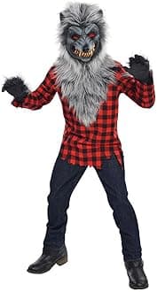 amscan Childs Boys Hungry Howler Werewolf Halloween Fancy Dress Costume