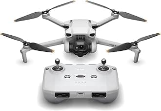 Mini 3 – Lightweight and Foldable Mini Camera Drone with 4K HDR Video, Remote Control, 38-min Flight Time, True Vertical Shooting, and Intelligent Features