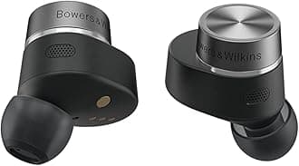 Bowers & Wilkins Pi7 S2 Wireless Noise Cancelling Headphones with Bluetooth aptX, 24-bit Wireless Connection, and 6 Built-in Microphones Satin Black