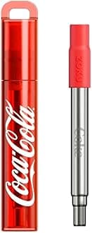 Zoku Coca-Cola Reusable Pocket Straw, Set of 2
