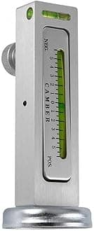 Car Four Wheel Alignment Level,Camber Castor Strut Wheel Alignment Tool for Truck Car RV Tire Repair, New Top Strong Magnetic Absorb, Ingenious Design(Circular end Mounting)