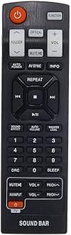 New Replacement Remote Control fit for NB2520A NB2430A NB5541 NB3530A LG Sound bar System