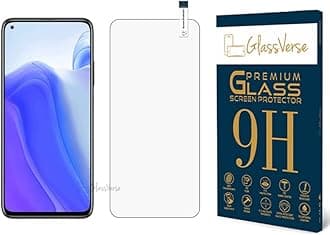 GlassVerse 9H Tempered Glass For Xiaomi Mi 10T Smartphone(Pack Of 1) With Free Installation Kit Full Screen Protector If Received Damaged-6.67 Inch