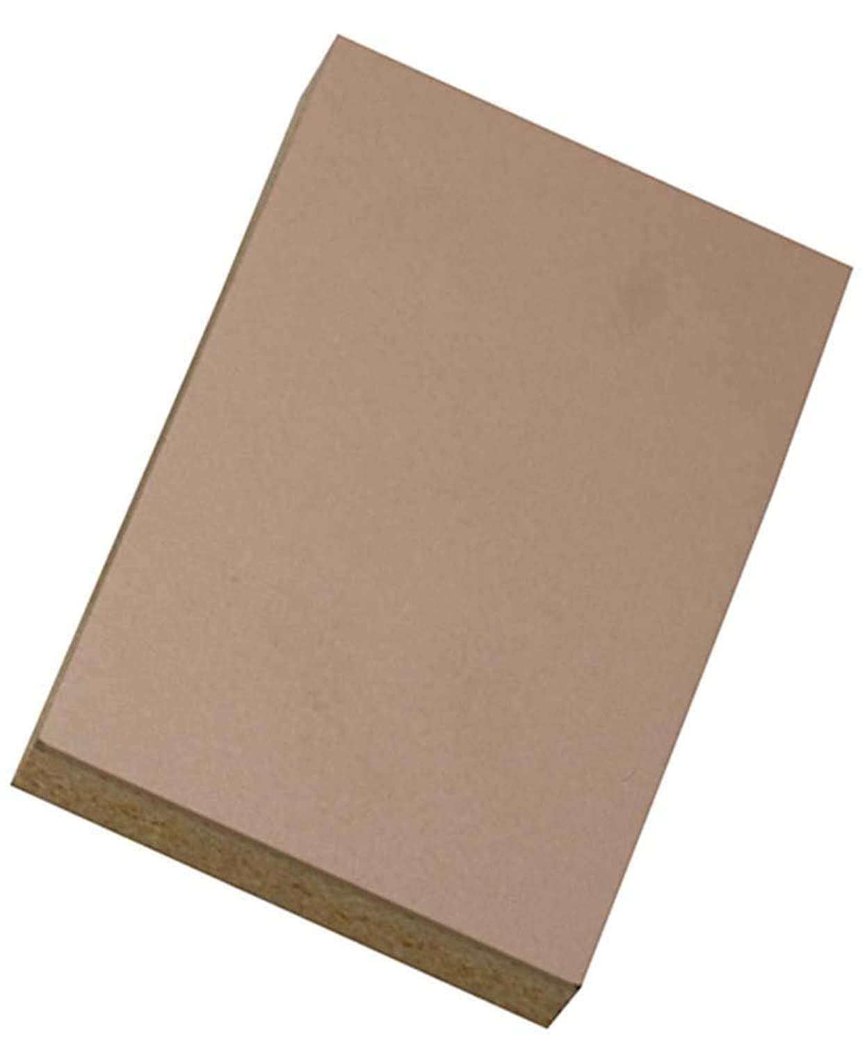 4308 Premium Mounted Linoleum Block – Fine, Flat Surface for Easy Carving, Smoky Tan, 4 x 6 Inches