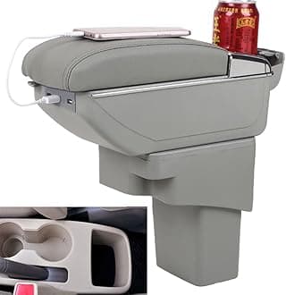 Car Center Console Armrest Storage Box Replacement for Hyundai Verna/Accent/Solaris/Dodge Attitude RB 2012 2013 2014 2015 2016