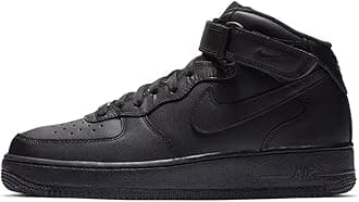 NIKE CW2289-001 Air Force 1 Mid '07 Men Black/Black UK 9