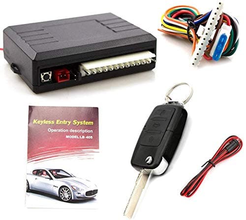 Universal Car Vehicle Security Car Door Lock Keyless Entry System Remote Central Control Box Kit