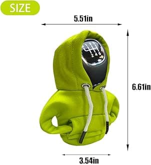 Car Gear Shift Hoodie, Fashionable Gear Shift Knob Cover, Mini Hoodie for Auto Shifter, Auto Interior Cute Gadgets, Universal Car Decoration Accessories
