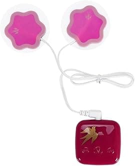 James HealthPlus Menstrual Pain Relief Device,Women Period Pain Massager Device Dysmenorrhea Pain Relief Menstrual Analgesic Pain Relief Body Massage Device (Red)