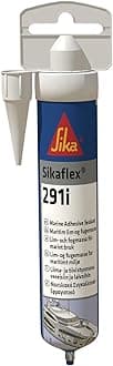 Sikaflex 291i – Marine Sealant and Adhesive – Specifically Designed for The Marine Market – Solvent Free – White – 70ml Mini Cartridge