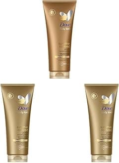 Summer Revived Medium to Dark Gradual Tanning Lotion for a gradual tan and natural, radiant glow non‑greasy self-tan for all skin types 200 ml (Pack of 3)