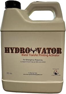 Hydrographic Film Activator 32oz jug Hydrovator, Clear (32.0, Ounces)