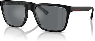Men's Ax4080s Square Sunglasses