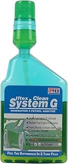 Clean System G for All Petrol Cars (200 ml) / e20 Petrol Fuel Treatment and Injector Cleaner for Cleaning deposits and Mileage Improvement for Petrol Cars (200 ml)