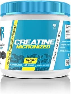 Muscle Rulz Creatine Supplement, 60 Serving
