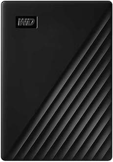 Western Digital WD Portable HDD 4TB USB 3.0 Black My Passport Encrypted Password Protection External Hard Disk / Manufacturer 3-Year Warranty WDBPKJ0040BBK-WESN Domestic Authorized Dealer Item