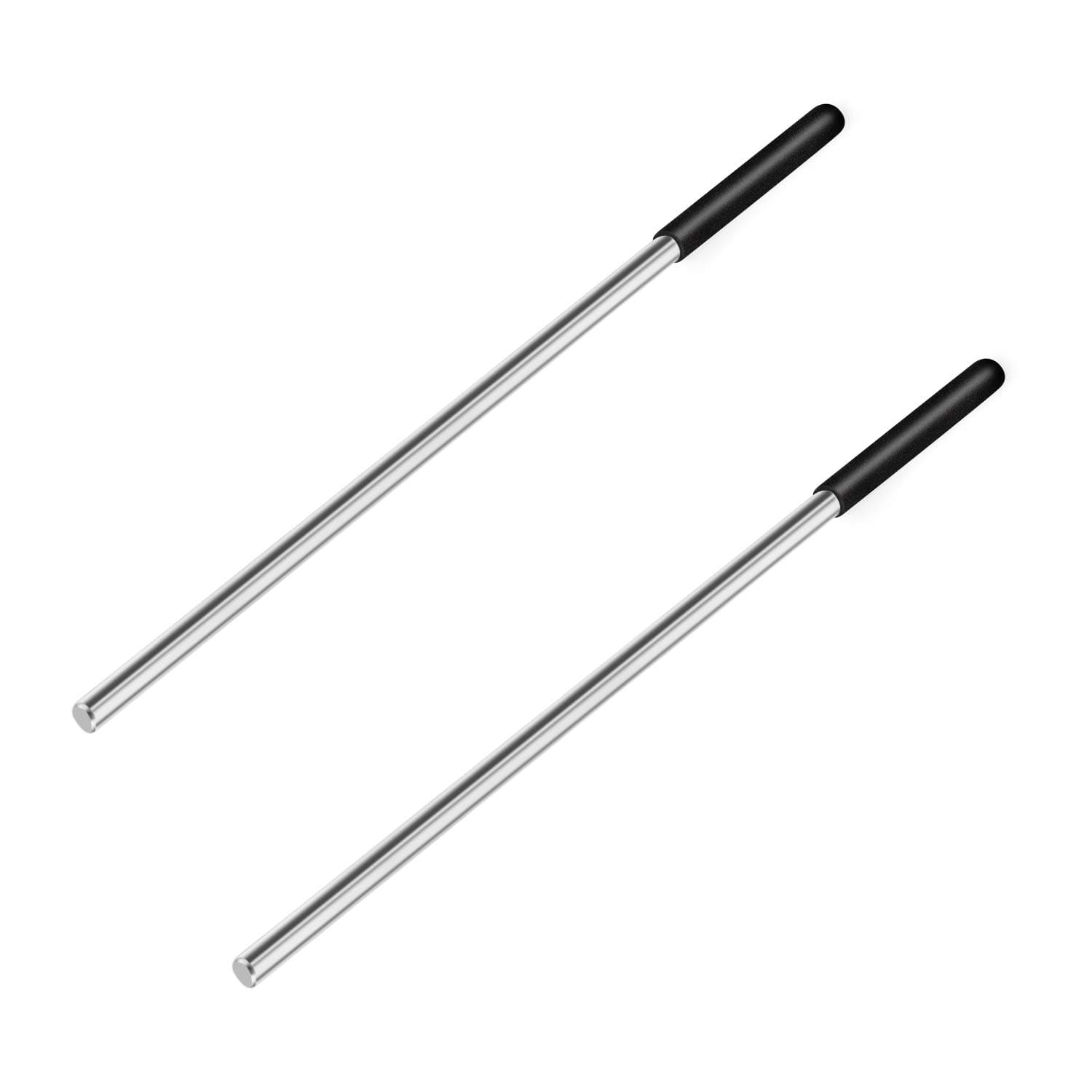 2 Pack Winding Rods with Random Antiskid Handle, Used for Garage Door Torsion Spring and Many More Black.