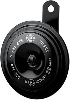 011225871 Black 92mm 12V BX Disc Horn Kit (Universal Fit)