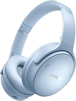 QuietComfort Wireless Noise Cancelling Headphones, Bluetooth Over Ear Headphones with Up To 24 Hours of Battery Life, Moonstone Blue