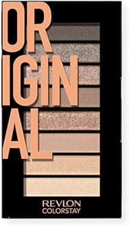 Revlon Eyeshadow Palette, ColorStay Looks Book Eye Makeup, Highly Pigmented in Blendable Matte & Metallic Finishes, 900 Original, 0.12 Oz
