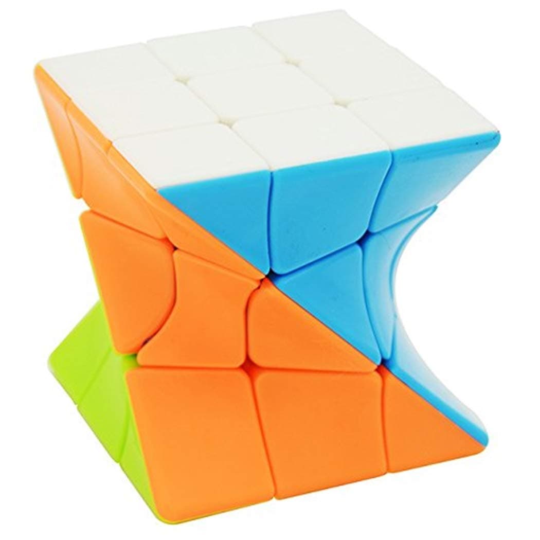 3x3 Axis Cube Puzzle – High-Speed Stickerless Twist Brain Teaser Cube for Kids & Adults | Magic Shape Mod Cube for IQ Development, Stress Relief & Mind Challenge