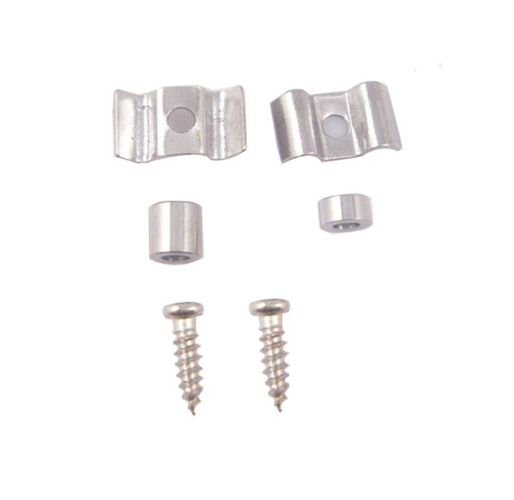 Surfing 1set String Tree Guide Retainer Body Custom Chrome for Fender Strat Tele Replacement Guitar Parts