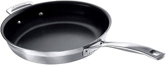 3-Ply Stainless Steel Non-Stick Frying Pan, 28 x 6 cm, Silver, 96200328001000