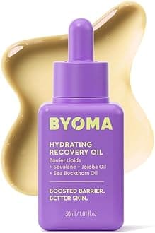 Hydrating Recovery Oil - Luxury Face Oil with Squalane, Jojoba Oil & Seabuckthorn Oil - Instant Radiant and Glowy Skin - Barrier Repair Facial Oil - 1.01 fl. oz