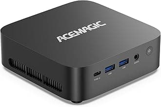ACEMAGIC Mini PC Gaming AMD Ryzen 7 7730U (Upgraded 7430U/ 5825U) Windows 11 Pro 32GB RAM 1TB SSD Triple 4K@60Hz Display WiFi6 BT5.2 Type-C HDMI DP1.4b Mini Computers Desktop for Light Gaming/Office