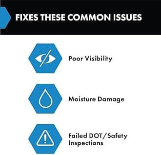 TRQ 2 Piece Headlight Assembly Set Halogen Driver & Passenger Side Compatible with Toyota Rav4 2016-2018 Japan Built TO2502247 TO2503247 811100R080 811500R080