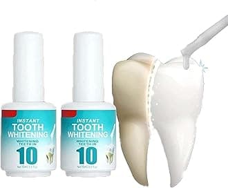 Tooth Paint,Instant Whitening Paint for Teeth,Teeth Whitening Paint,Gentle Teeth Whitening Gel Paint Polish,Instant Tooth Whitening Paint,Instantly Get a Shiny Smile (2pcs)