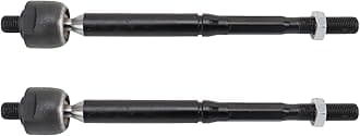 TRQ Front Inner Tie Rod Set Compatible with 2015-2020 Honda Fit