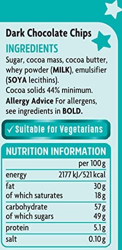 Dr. Oetker Chocolate Chips Dark, 100G