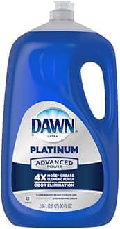 Ultra Platinum Advanced Power Dishwashing Liquid, Fresh Scent, 2660ml