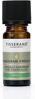 Tisserand - Ethically Harvested Marjoram Essential, Massage - Ethically Harvested Marjoram, Bath, Aromatherapy - 100% Pure and Natural Essential - 9 ml