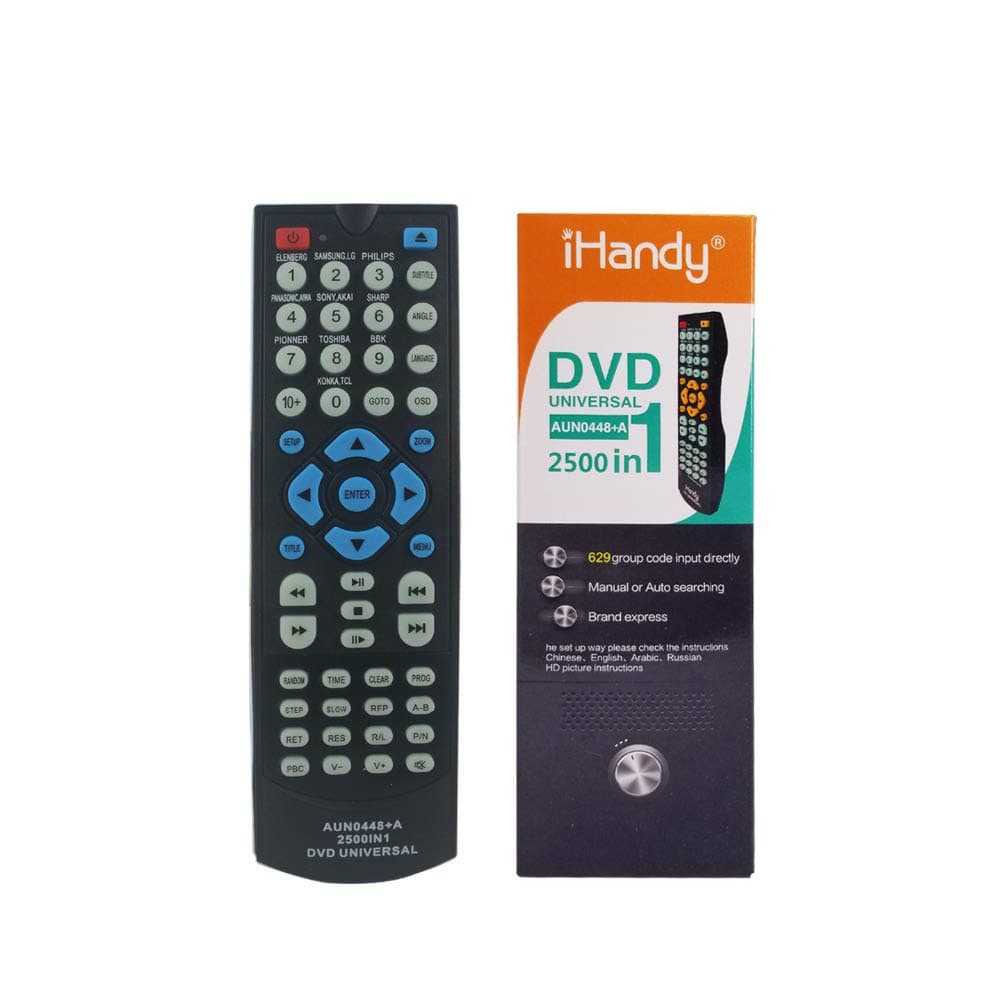 Universal DVD remote control USE 2000IN1 FOR ADVANTE CMC CYBERLUX E-TECH POWER MPEG4 SAYONA MILLENIUA ENZER BELINER