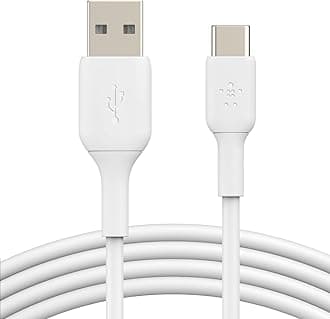Belkin Tablet Usb C To Usb A 2.0, Type C Cable, 3.3 Feet (1M) - White, USB Cable, Usb-If Certified, Supports Fast Charging