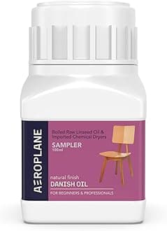 Danish Oil - Unique Linseed Oil Blend for Wood Finishing & Restoration - Natural Finish | 100 ML