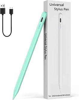 Aimery Active Stylus Pen for Touchscreen Android iPhone Tablet Phone，Touch Screen Pen for iPhone/iPad/Pencil/Samsung/iOS/Lenovo/Huawei/Vivo - Green