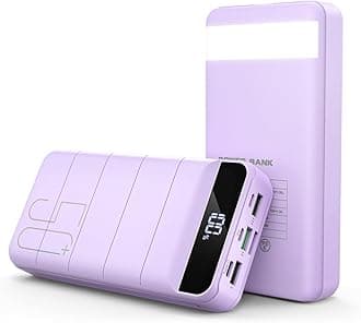 Portable Charger 50000mAh Power Bank 22.5W Fast Charging External Battery Pack with 4 Outputs & 3 Inputs LED Display Portable Cell Phone Charger External Battery Bank for iPhone, Samsung, iPad etc