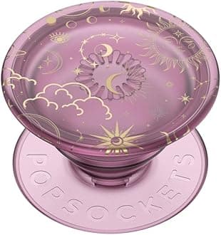 PopSockets Adhesive Phone Grip, Holder, Phone Stand, Celestial - Celestial Mauve