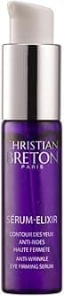 Christian Breton SÉRUM-ELIXIR - Hydrating & Firming Under Eye Serum for Smoothing Under Eyes - Hyaluronic Acid, Squalene & Peptides - Ophthalmologist Tested, Made in France - 15 ml / 0.45 oz