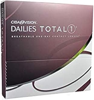 Alcon Dailies Total 1 Pack Of 90 Lenses -5.00 Clear