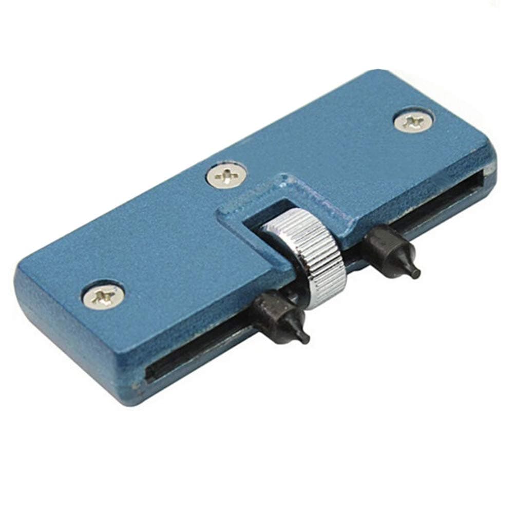 Adjustable Watch Repair Tool Cover Remover Back Case Opener Screw Wrench Kit
