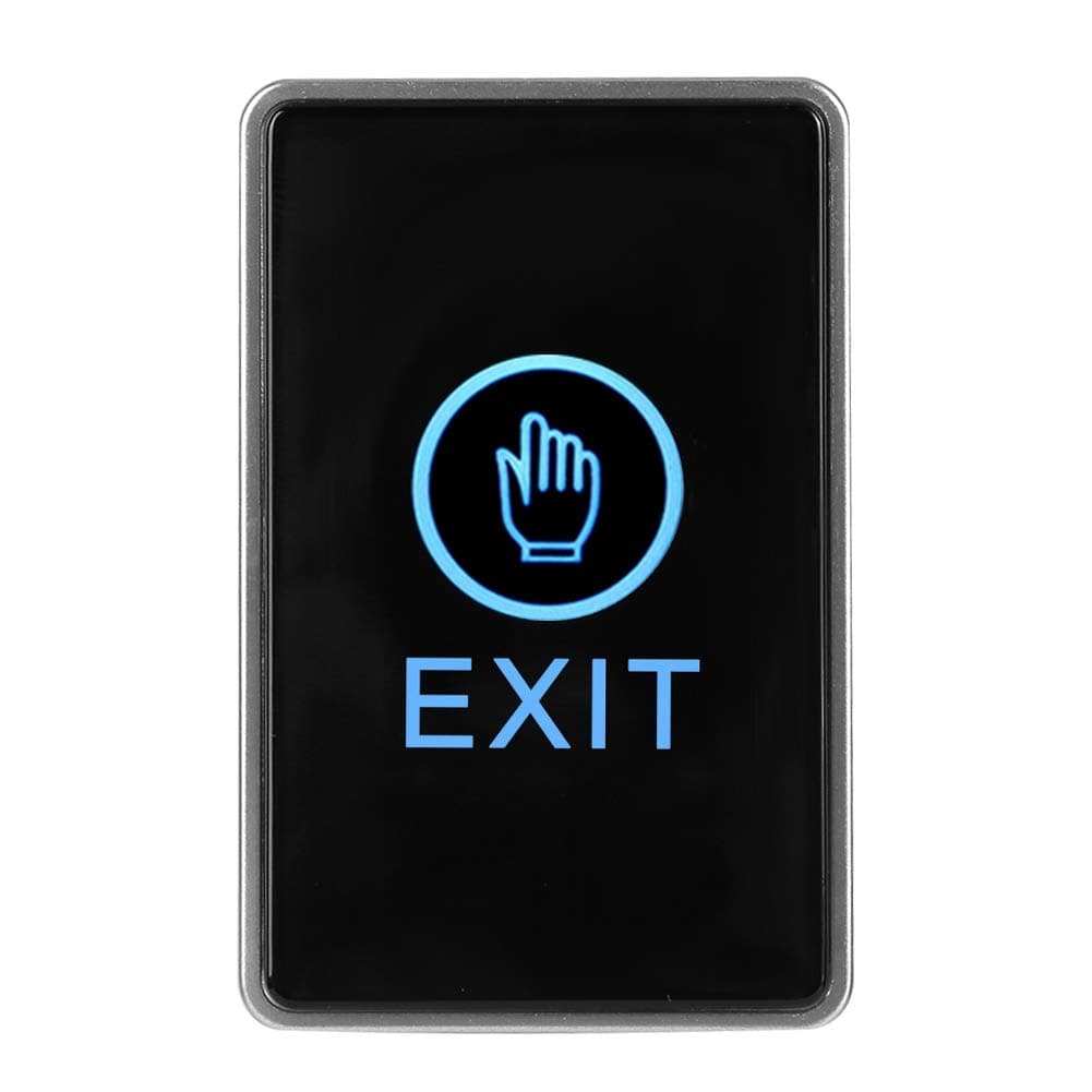 Touch Sensor Door Exit Release Button Switch LED Light,Touch Sensor Pannel for for Access Control System, Entrance and Exit Switch.