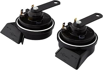 Trumpet Horn - ESSENTIAL HORN TE22 SET - 12V - 110dB(A) - Frequency range from: 400Hz - Frequency range to: 500Hz - High Tone/Low Tone - Electric - Flat Plug-in Connector - 3FH 007 728-831