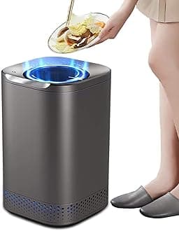 Kitchen Food Waste Processor, Home and Kitchen Composting Bin, 2.5L Capacity Smart Waste Kitchen Composter, Turn Garbage to Compost with Single Button, Automatic Food Waste Cycler for Apartment