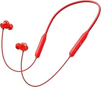OnePlus Bullets Wireless Z3 Bluetooth 5.0 in Ear Earphones, Spatial Audio – 12.4 mm Drivers, 36 Hrs Battery Life (Samba Sunset)