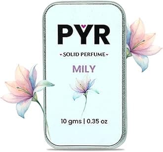 Solid Perfume for Men & Women | MILY Long-Lasting & Strong Fragrance | Non-Greasy & Travel-Friendly | Perfect for Date Night & Gifting | 10g